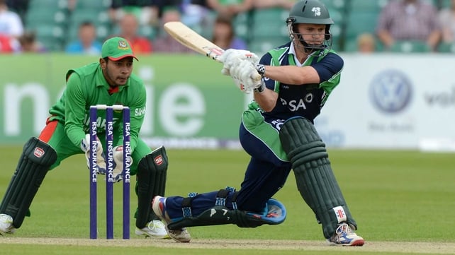William Porterfield and his Ireland team-mates face the West Indies on Monday at 3pm