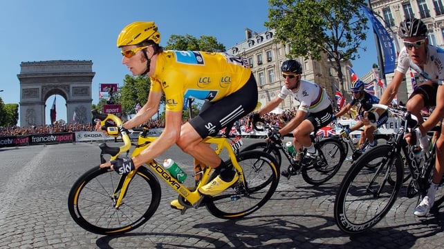 Bradley Wiggins claimed a stunning victory in the 2012 Tour de France