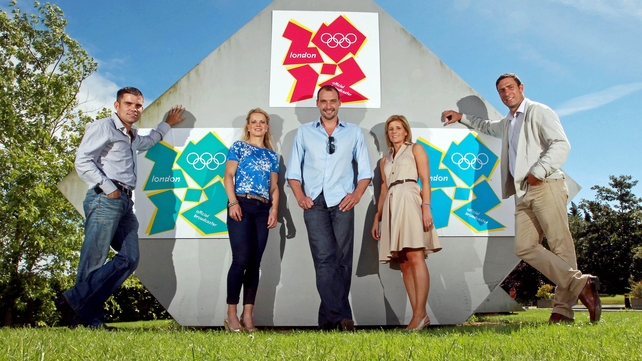 From left to right: Bernard Dunne, Ailis McSweeney, Andrew Bree, Mairead Kavanagh and Kenneth Egan
