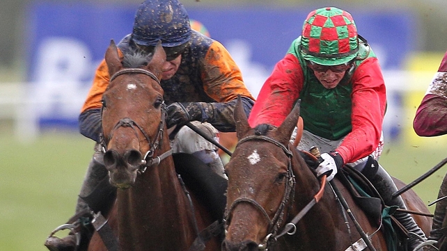 Rebel Fitz (left) looks set for a charge at the Galway Hurdle