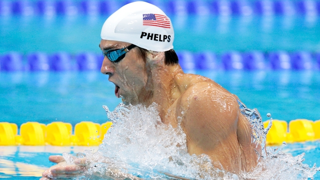 The once imperious Michael Phelps could finish no better than fourth in the 400m individual medley