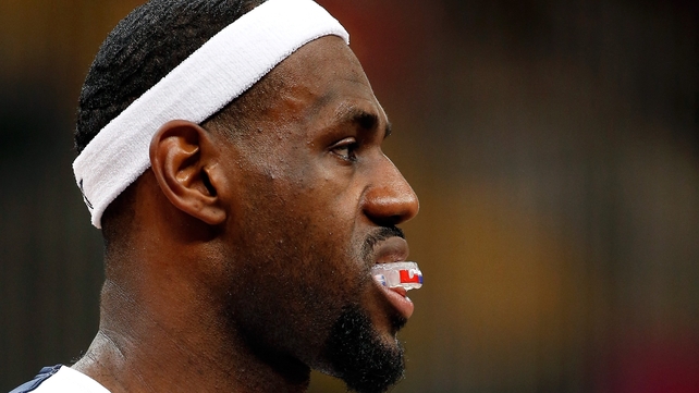 LeBron James put just nine points on the board but had a hand in a number of highlight moments