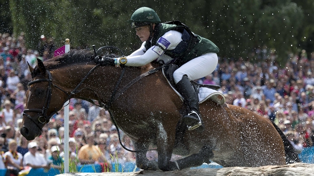 Aoife Clark had a double clear round in jumping