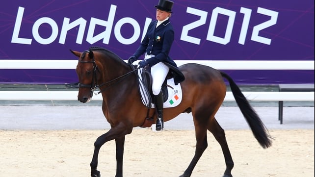 Camilla Speirs and horse Portersize Just a Jiff avoided serious injury after an ugly fall