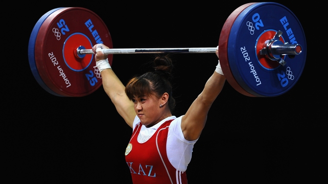 Maiya Maneza set a new Olympic record on her way to gold