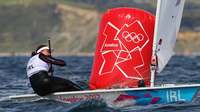 Annalise Murphy still leads the Laser Radial class overall