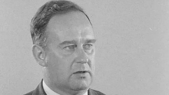 William Craig, Unionist MP and Minister for Home Affairs until December 1968.