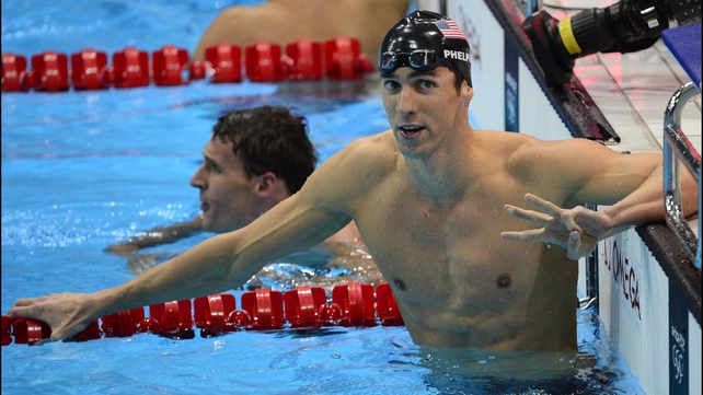 Michael Phelps - He won it three times