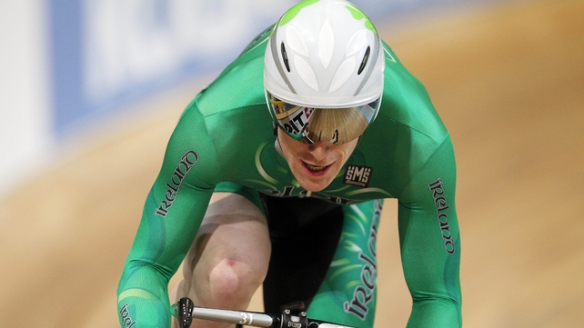 Martyn Irvine will race in the Individual Pursuit and the Scratch Race