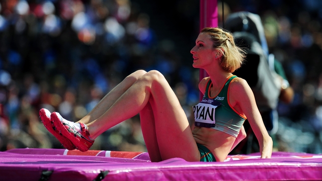 Deirdre Ryan failed to qualify for the final of the high jump