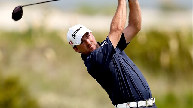 Graeme McDowell sits two shots off the lead after the opening round of the PGA Championship