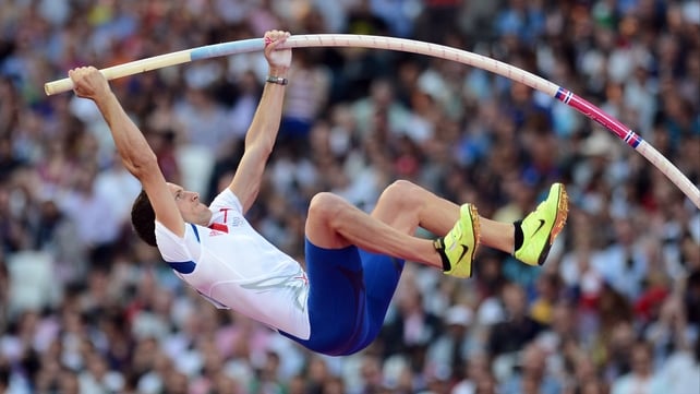 Renaud Lavillenie set a new Olympic record on his way to gold
