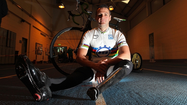 Colin Lynch has placed fifth in the C2 individual time trial