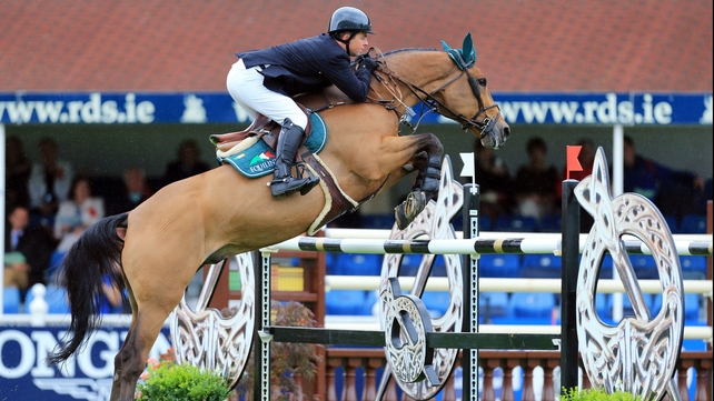 Cian O'Connor recorded a double clear round