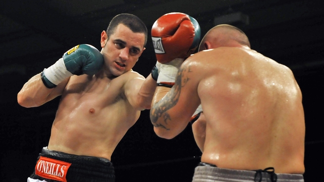 Henry Coyle (l) has 17 professional wins under his belt