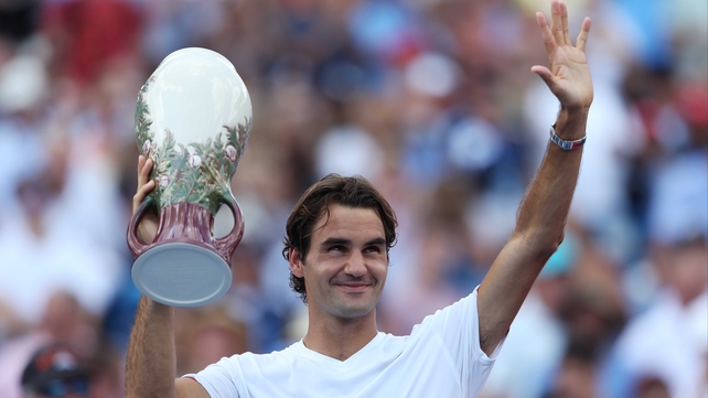 Roger Federer won his fifth Cincinnati Open