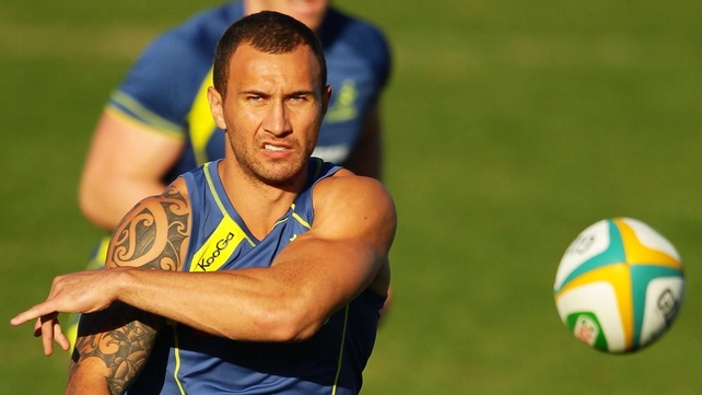 Quade Cooper: 'If you are going to pick an attacking player, especially at 10, you sort of want to work on playing attacking rugby'