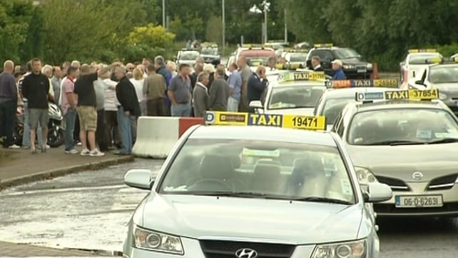 The DAA said the reduction in taxi spaces was for commercial reasons The DAA said the reduction in taxi spaces was for commercial reasons