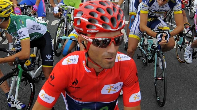Katusha's Joaquin Rodriguez edged out Team Sky's Chris Froome in the final sprint