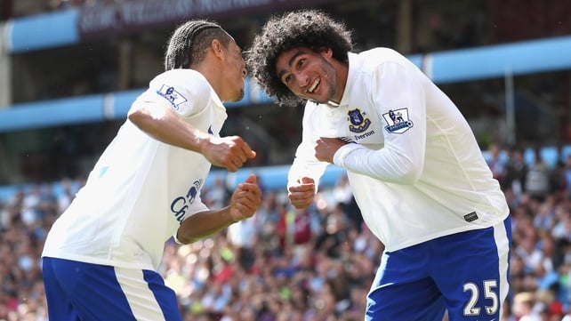 Everton midfielder Marouane Fellaini misses Belgium's upcoming clashes with Serbia and Scotland