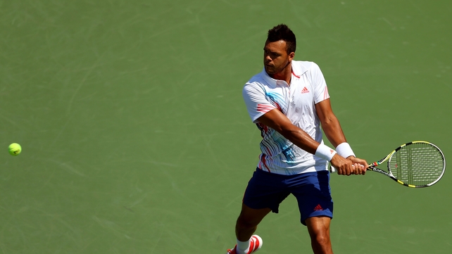 Jo-Wilfried Tsonga was no match for an inspired Martin Klizan at Flushing Meadows