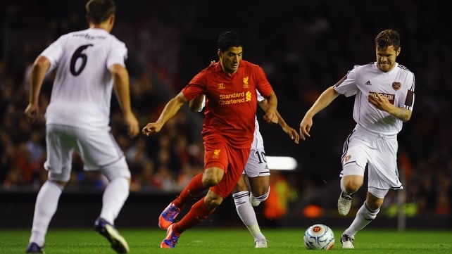 Suarez spares Liverpool's blushes