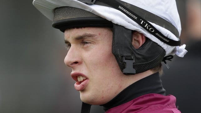 Ben Dalton was a member of the Irish team and he rode Rabbuka to victory in the Leslie Short Steeplechase