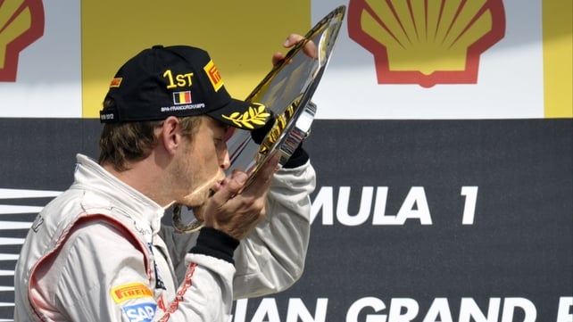 Jenson Button won the Belgian Grand Prix