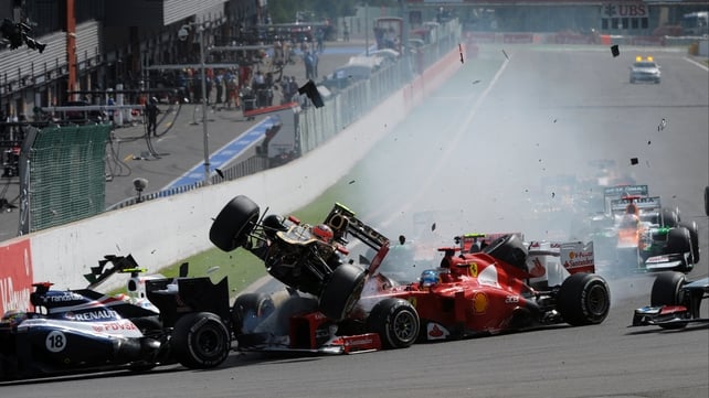The first-corner pile-up in the Belgian GP at Spa has stoked the debate on driver safety in Formula One