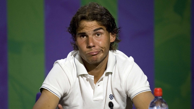 Rafael Nadal hasn't played since his surprise exit from Wimbledon