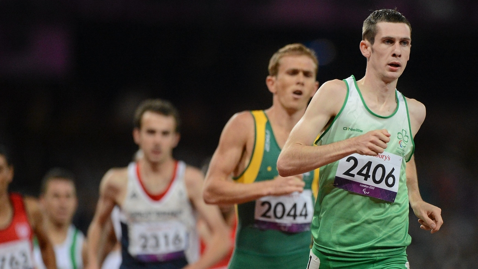 McKillop looked strong from the start as he looked to add to his 800m T37 gold