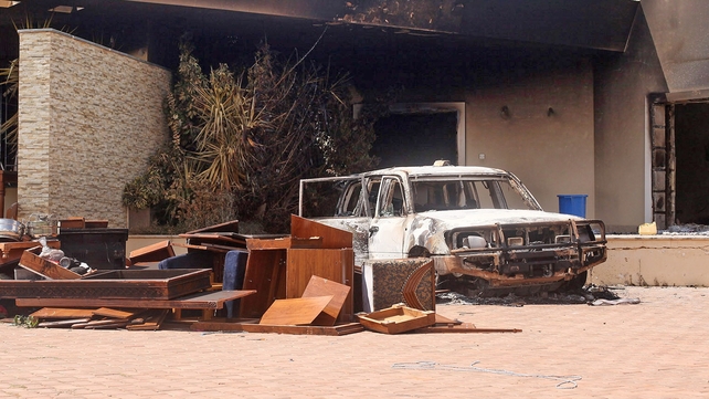 The US ambassador and three other Americans were killed in Tuesday's attack The US ambassador and three other Americans were killed in Tuesday's attack