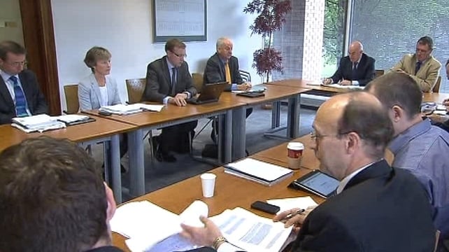 Union representatives held lengthy talks with the HSE at the LRC last month Union representatives held lengthy talks with the HSE at the LRC last month