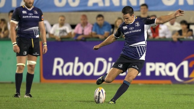 Jonathan Sexton kicked three penalties, a conversion, and a late drop goal for Leinster