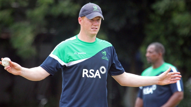 Kevin O'Brien will captain the Ireland side in William Porterfield's absence