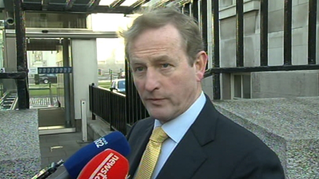 Enda Kenny said delays in reforms were not acceptable Enda Kenny said delays in reforms were not acceptable