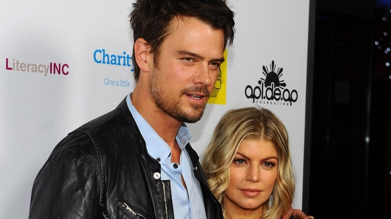 Josh Duhamel and Fergie