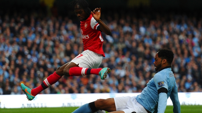 Man City and Arsenal finished 1-1