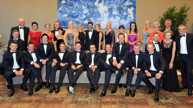 The European team will be cheered on by their wives and girlfriends