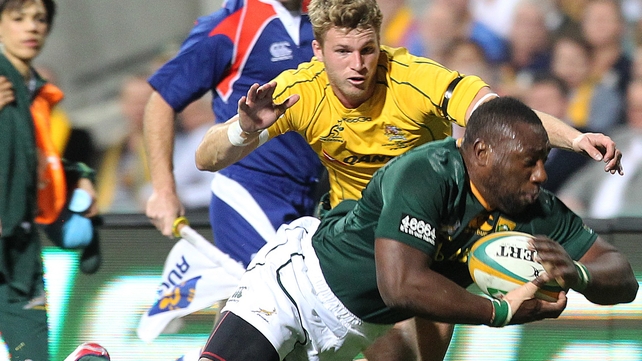 Tendai Mtawarira had to withdraw from the Test match against Ireland due to heart palpitations