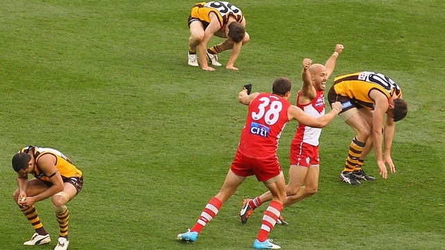 The Swans claimed only their second premiership in 79 years