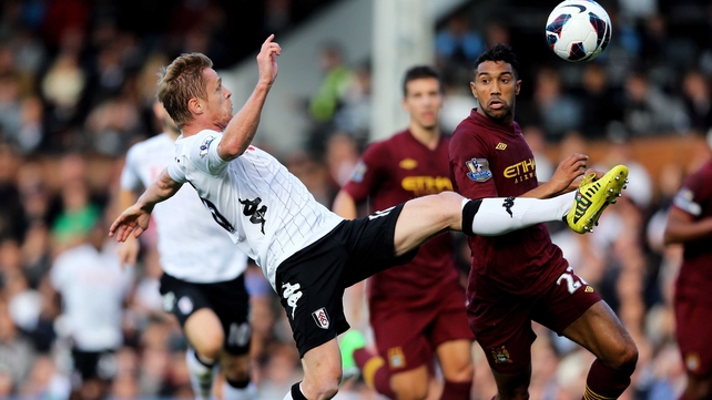 Damien Duff's Fulham beat Stoke in the early kick-off