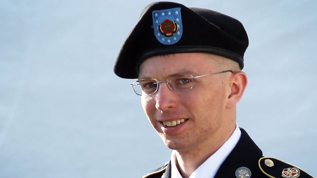 Bradley Manning denied the top charge of aiding the enemy Bradley Manning denied the top charge of aiding the enemy