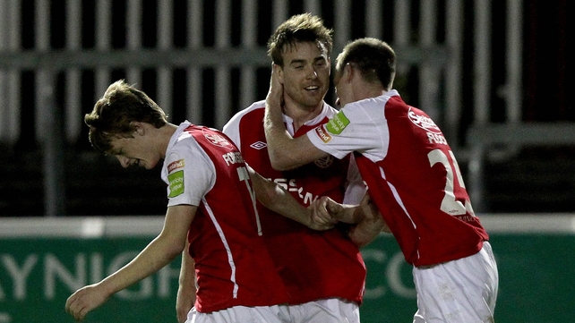 Vinny Faherty struck a hat-trick for St Pat's