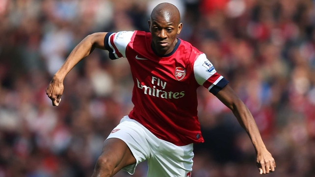 Abou Diaby is out of the clash at the Emirates Stadium