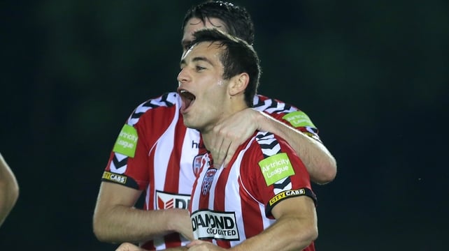 David McDaid opened the scoring for Derry City