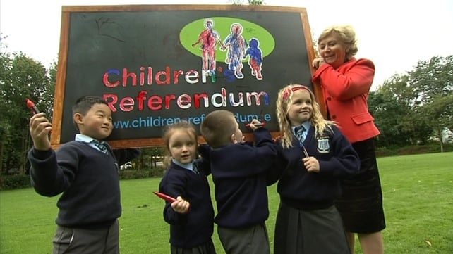 Frances Fitzgerald officially launched the referendum website Frances Fitzgerald officially launched the referendum website