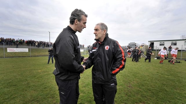 Mickey Harte and Jim McGuinness meet again on Sunday