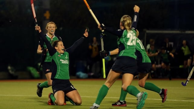 Irish delight after Audrey O'Flynn's winning goal