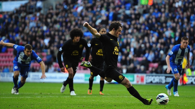 Leighton Baines is wanted by former boss David Moyes
